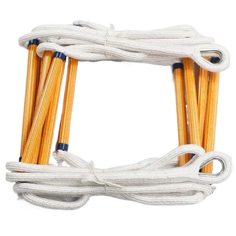 Fire Escape Ladder - บันไดเชือกนิ่ม บันไดหนีไฟ บันไดเรซิ่นสำหรับใช้ในบ้าน ป้องกันการลื่นไถล ทนทานต่อการสึกหรอ สำหรับงานวิศวกรรมทางอากาศ