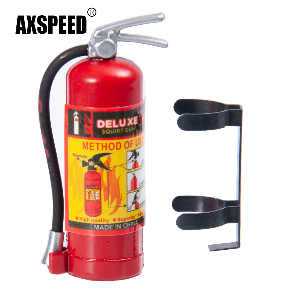 Fire Extinguisher Small - AXSPEED จําลอง Mini เครื่องดับเพลิงสําหรับ Axial SCX10