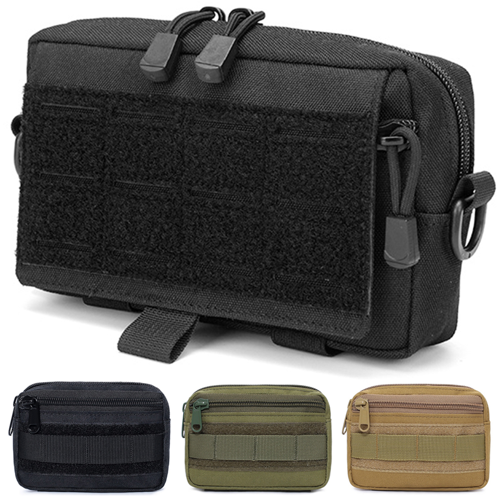 First Aid Bag Kit - กระเป๋าคาดเอว MOLLE EDC ผ้าไนลอน 1000D กระเป๋าแพทย์ทางยุทธวิธี