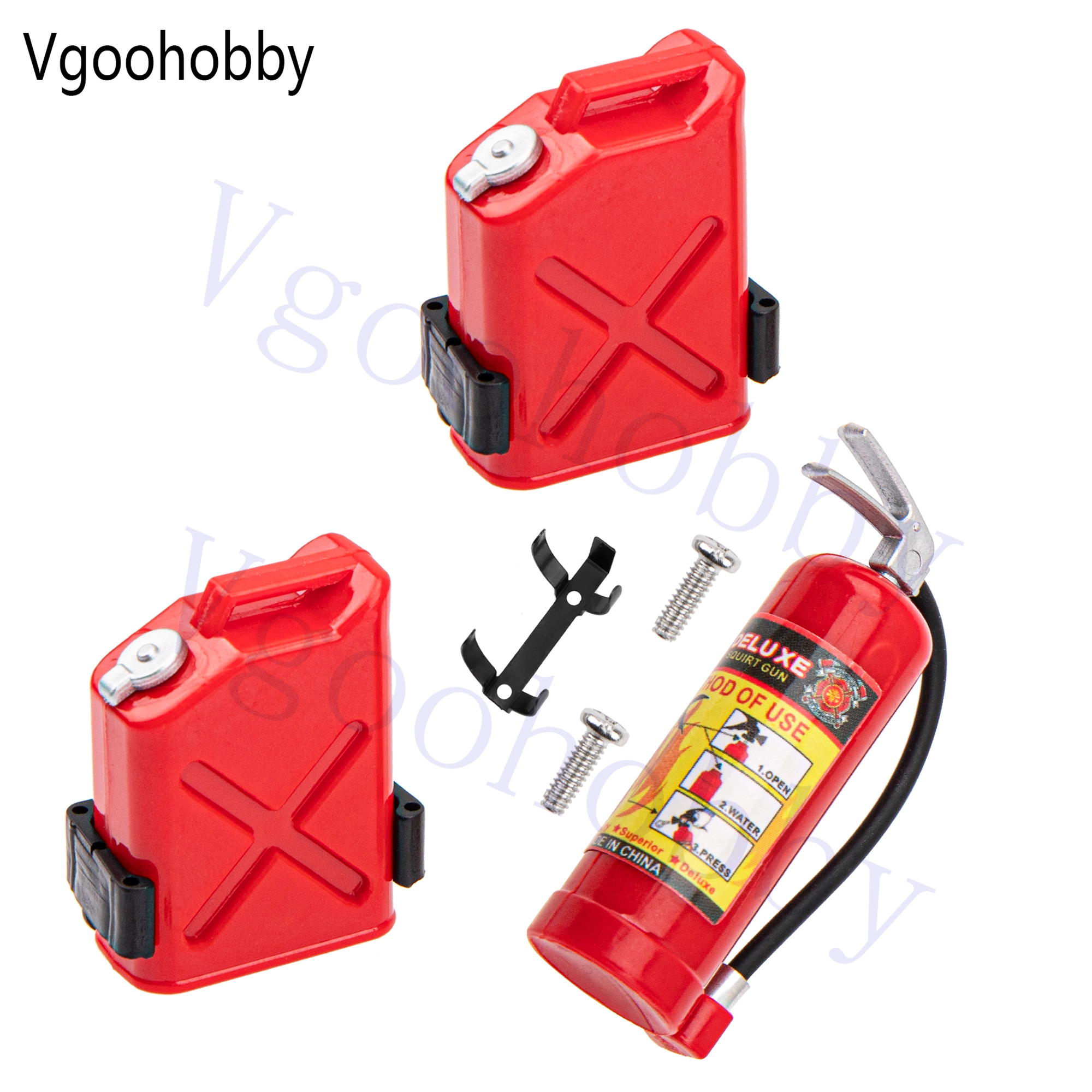 Fire Extinguisher Small - RC จําลองตกแต่งพลาสติก Mini การใช้ถัง & เครื่องดับเพลิงสําหรับ
