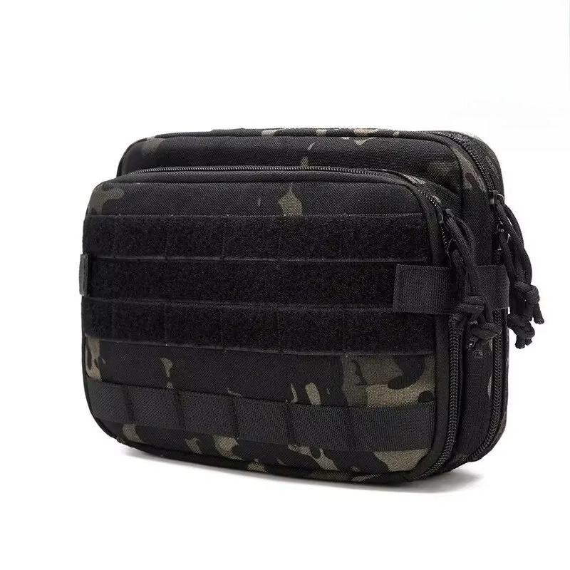 First Aid Bag Kit - กระเป๋าอเนกประสงค์ทางยุทธวิธี สำหรับจัดเก็บอุปกรณ์กลางแจ้ง ชุดปฐมพยาบาลพกพาขนาดใหญ่ ชุดอุปกรณ์ทางการแพทย์อเนกประสงค์ สำหรับการล่าสัตว์ ตั้งแคมป์