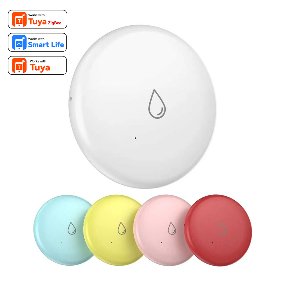 Water Alarm Sensor - เซ็นเซอร์ตรวจจับการรั่วไหล Zigbee พร้อมไฟ LED แจ้งเตือน สำหรับแอป
