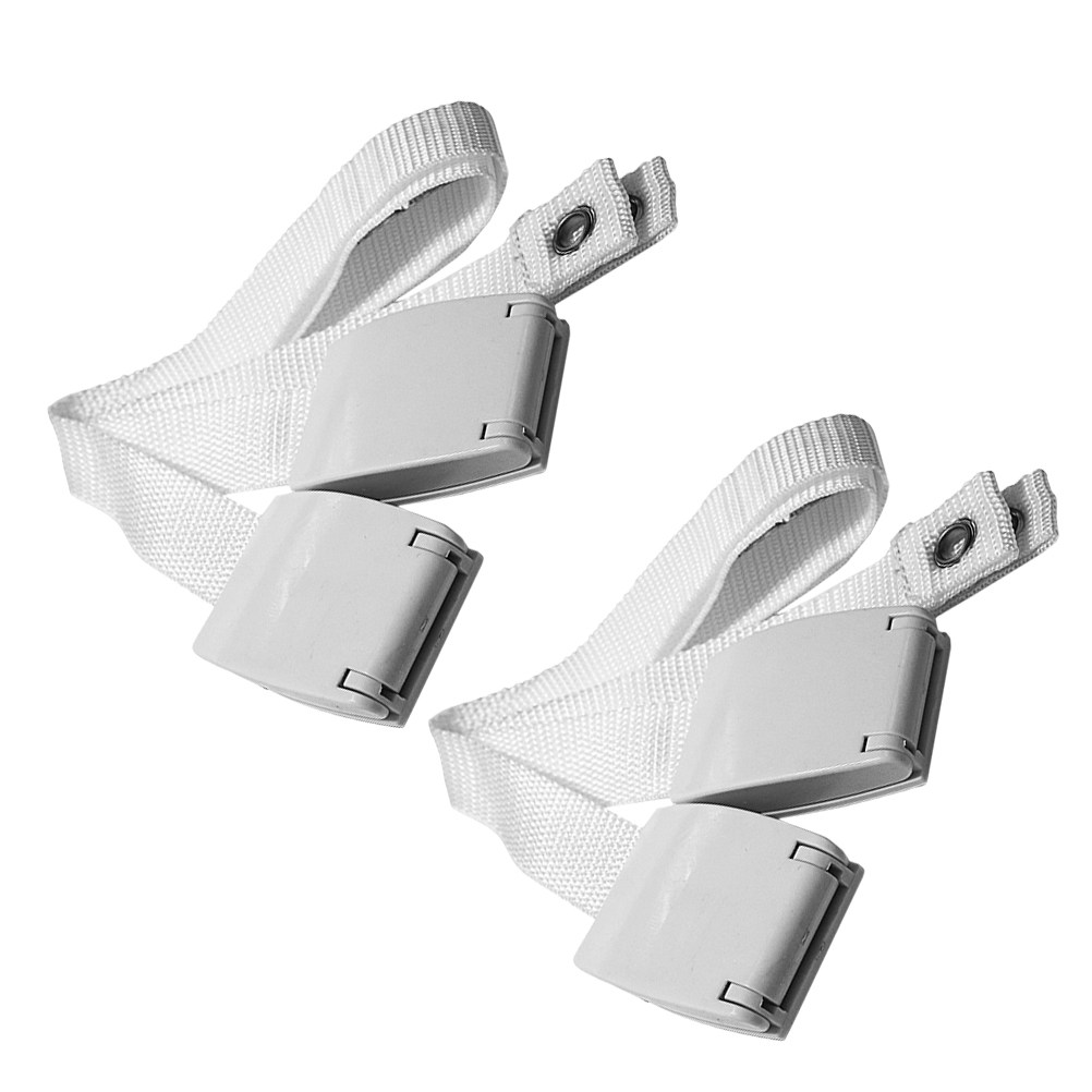 Earthquake Anchor Strap - สายรัดทีวีปรับระดับได้ 2 ชิ้น สำหรับยึดเฟอร์นิเจอร์ป้องกันการล้มและเอียง สายรัดนิรภัยสำหรับทีวีจอแบน ป้องกันการสั่นสะเทือนและเพิ่มความปลอดภัยสำหรับเด็ก