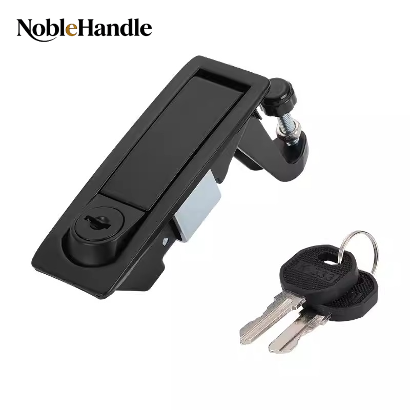 Lockbox Key Secure - MS606-1 MS606-2 กุญแจแบบกดป๊อป ล็อคแบบแบน สำหรับตู้ควบคุมไฟฟ้า กล่องควบคุม