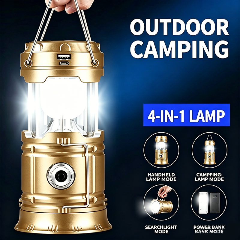 Power Outage Light - ระบบไฟส่องสว่างพลังงานแสงอาทิตย์แบบพกพาสำหรับใช้งานกลางแจ้ง ใช้งานได้นาน เหมาะสำหรับตั้งแคมป์ ไฟแขวน ไฟฉุกเฉิน ไฟสำหรับม้า
