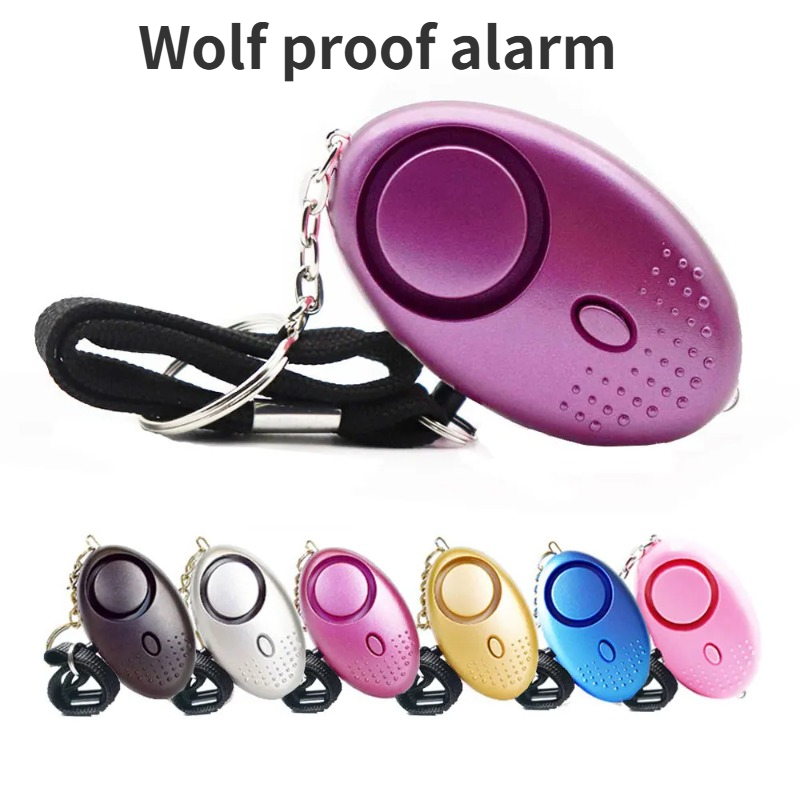 Personal Alarm Keychain - สัญญาณกันขโมย 130dB ป้องกันตัวสำหรับเด็กผู้หญิง ผู้หญิง ป้องกันภัยส่วนตัว เสียงดังฉุกเฉิน