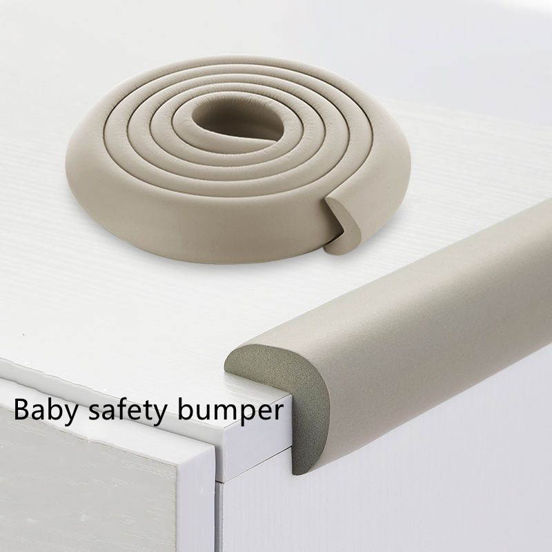 Outlet Cover Baby - 2M ความปลอดภัยของทารกหนาพิเศษเฟอร์นิเจอร์โต๊ะป้องกันขอบมุมโต๊ะฝาครอบเทปป้องกันโฟมมุมกันชนป้องกัน