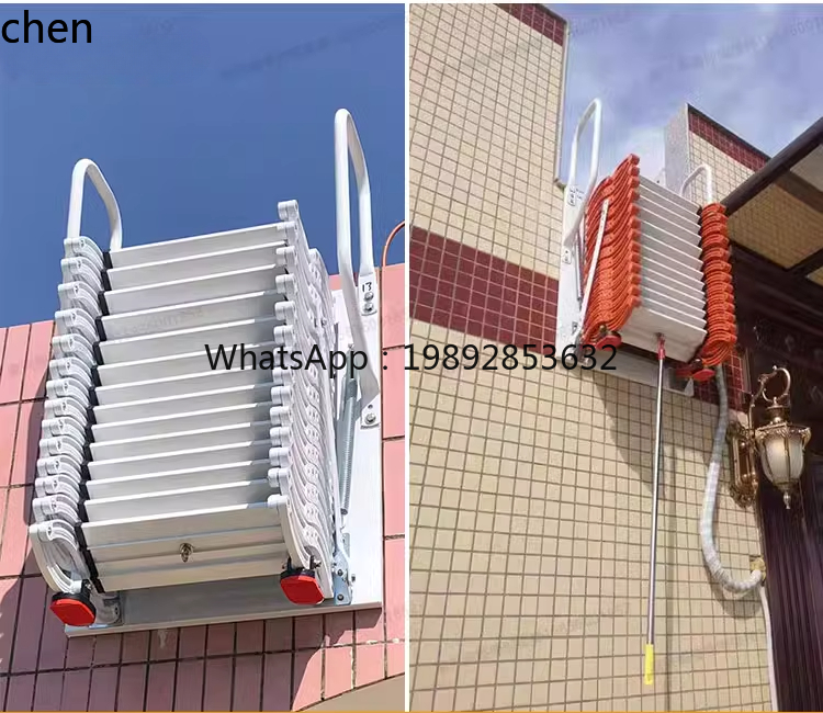 บันไดพับเก็บได้ ABB สำหรับใช้ใ - Fire Escape Ladder บทวิจารณ์และราคา