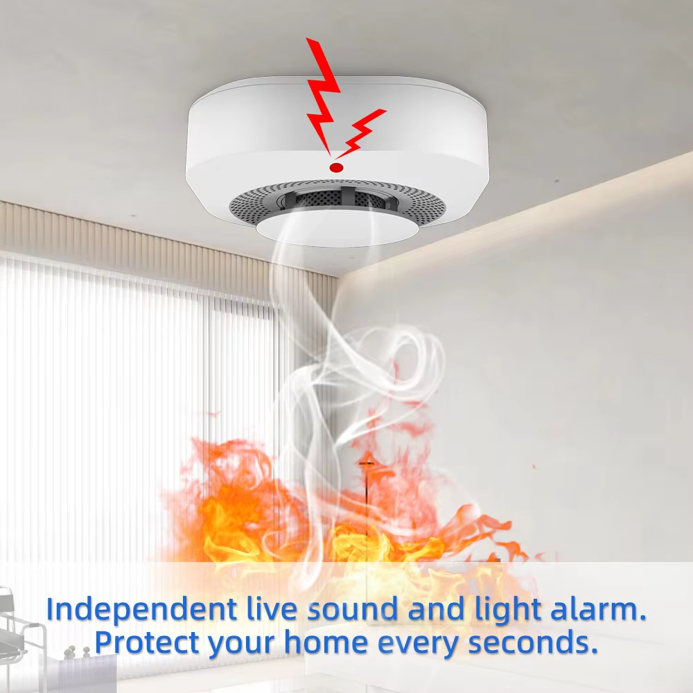 เซ็นเซอร์ตรวจจับควันอัจฉริยะอิ - Smoke Detector Interconnected บทวิจารณ์และราคา