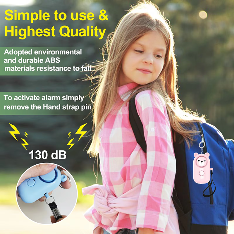 130dB สัญญาณเตือนภัยส่วนบุคคลแ - Personal Alarm Keychain บทวิจารณ์และราคา