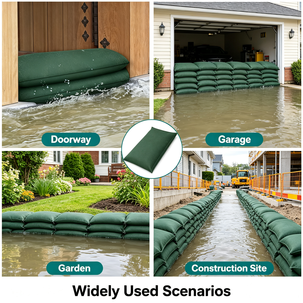 ถุงทรายกั้นน้ำแบบใช้ซ้ำได้ สำห - Flood Barrier Bag บทวิจารณ์และราคา