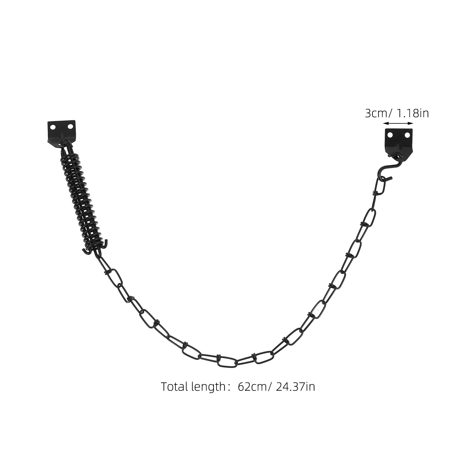 ชุดล็อคประตูแบบอเมริกัน 2 ชิ้น - Security Chain Door บทวิจารณ์และราคา