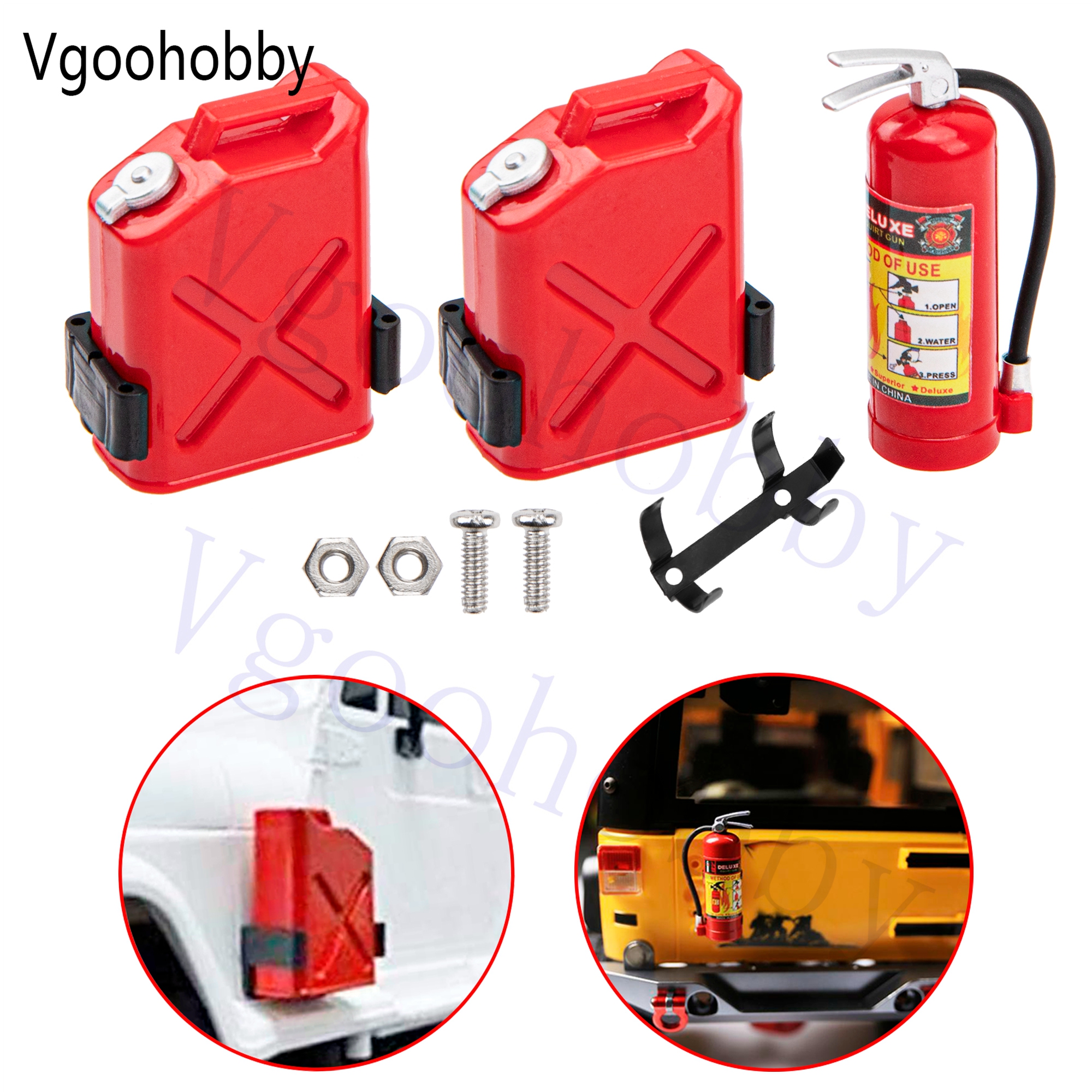 RC จําลองตกแต่งพลาสติก Mini กา - Fire Extinguisher Small บทวิจารณ์และราคา