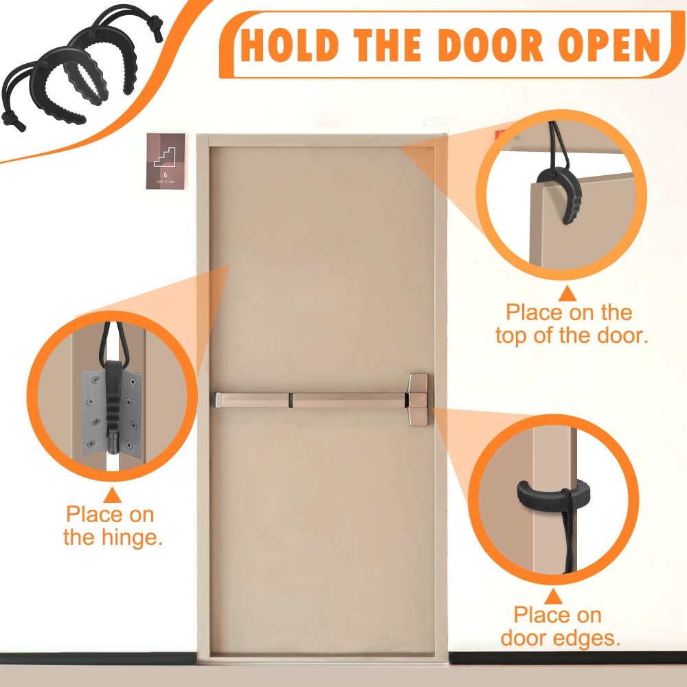 ที่กั้นประตูยางใช้งานง่าย อุปก - Door Stop Alarm บทวิจารณ์และราคา