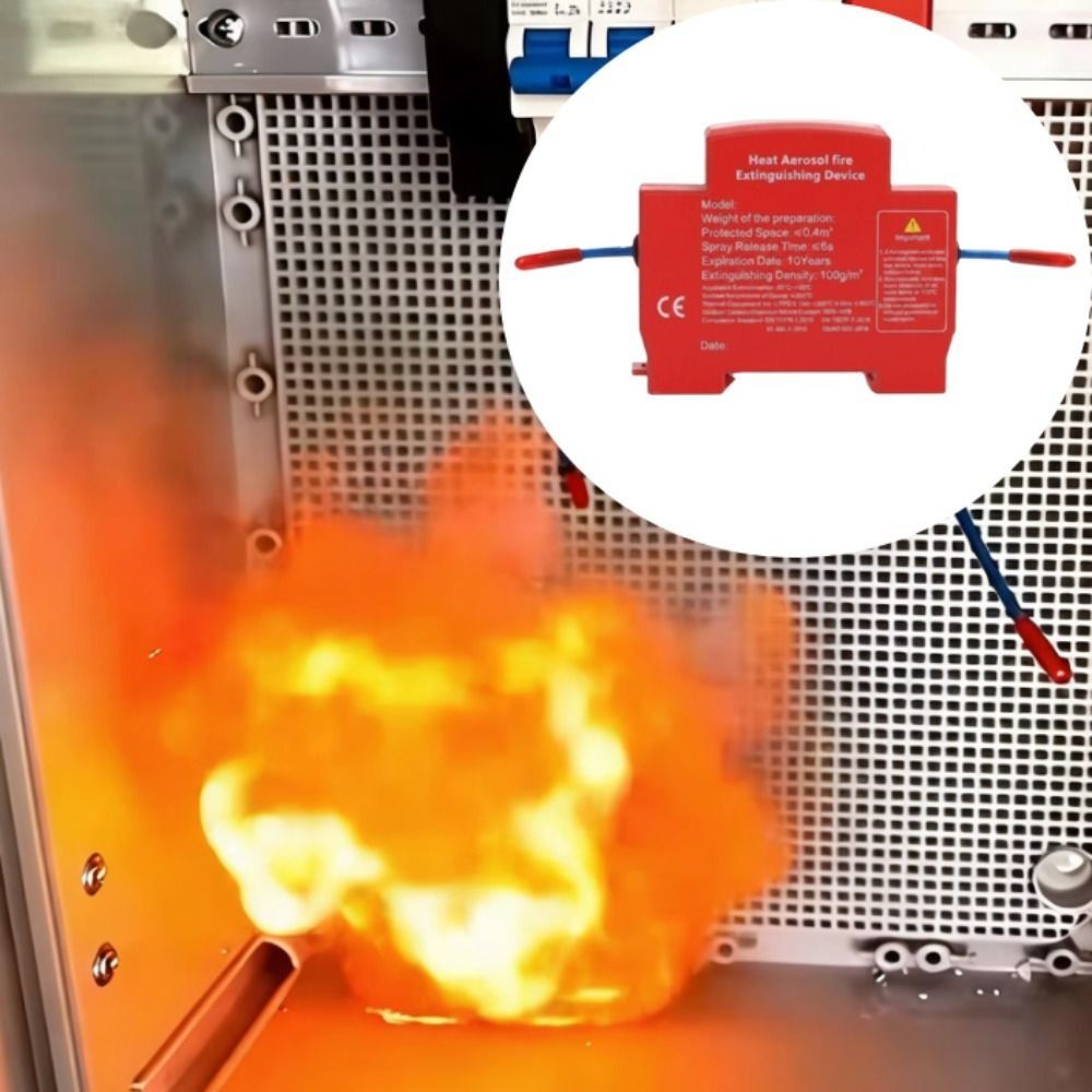 อุปกรณ์หน่วงไฟแบบดีไซน์สองสาย  - Fire Extinguisher Small บทวิจารณ์และราคา