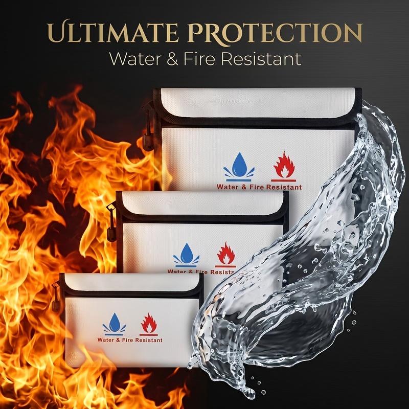 กระเป๋าเก็บของกันไฟ กันน้ำ ทนค - Fire Safe Document บทวิจารณ์และราคา