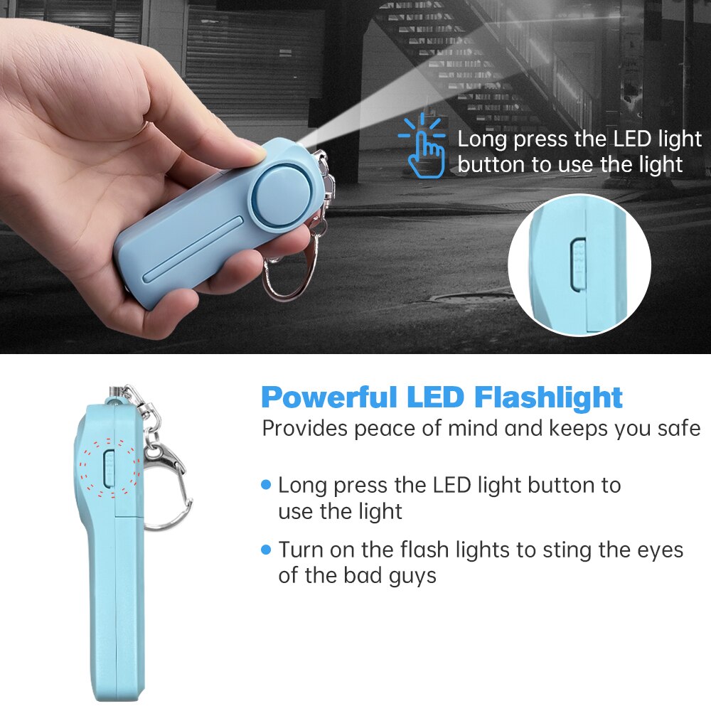 Personal Security ALARM Self D - Personal Alarm Keychain บทวิจารณ์และราคา