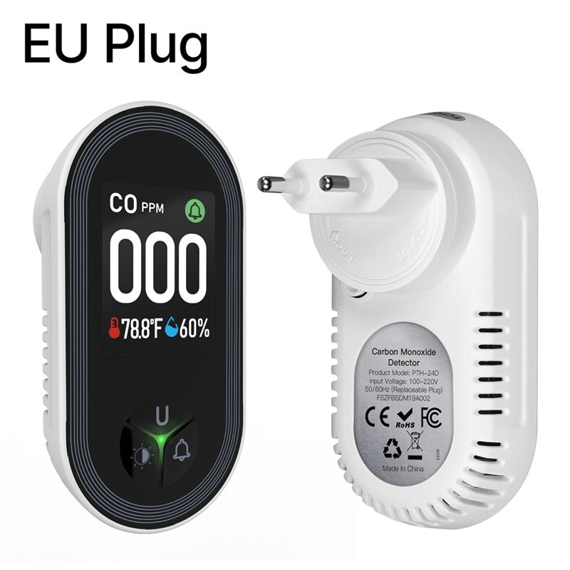 เครื่องตรวจจับคาร์บอนมอนอกไซด์ - Co Detector Plug บทวิจารณ์และราคา