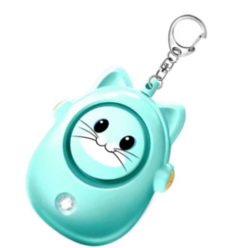 เครื่องเตือนภัยส่วนบุคคลรูปแมว - Personal Alarm Keychain บทวิจารณ์และราคา