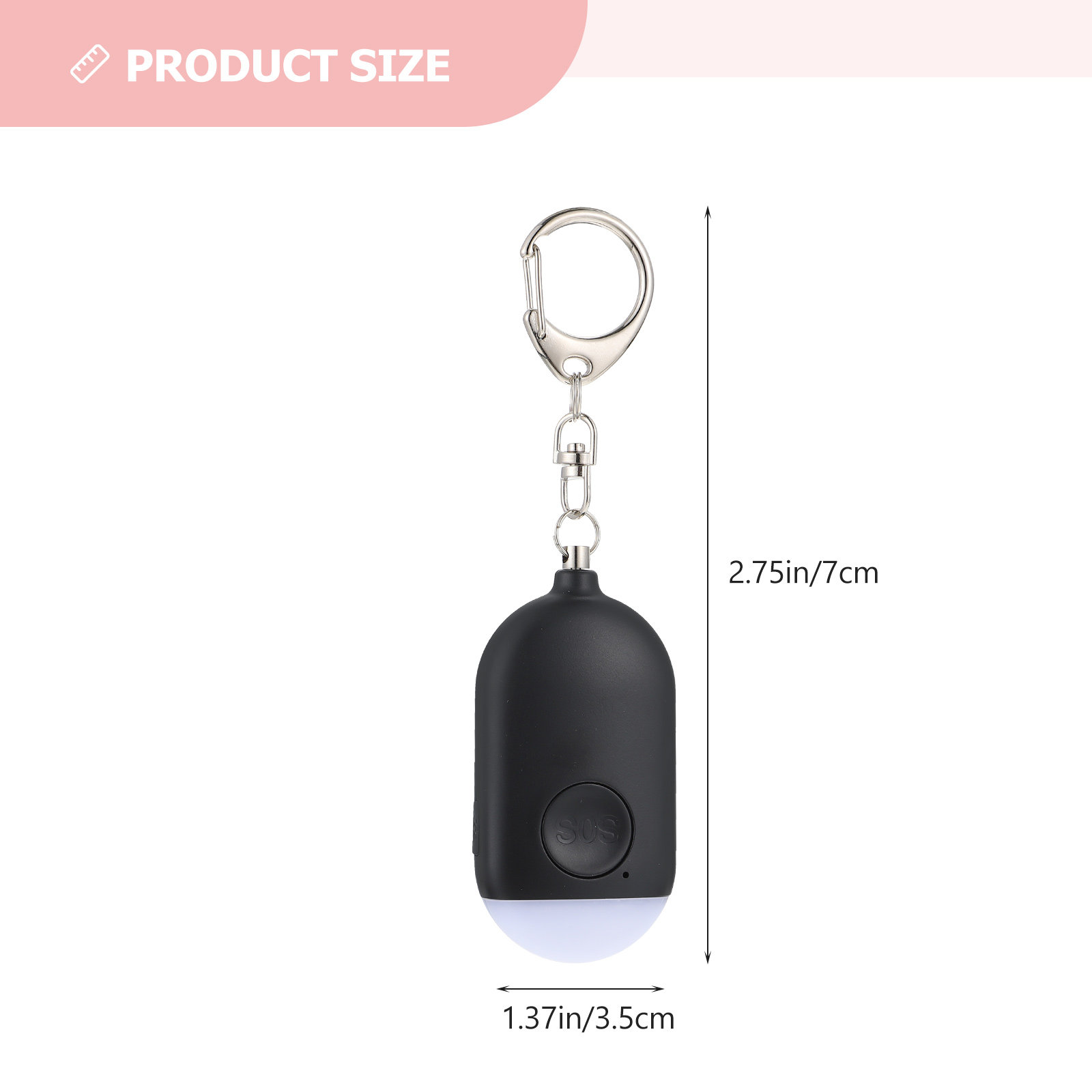 ชุดอุปกรณ์เตือนภัยส่วนบุคคลแบบ - Personal Alarm Keychain บทวิจารณ์และราคา