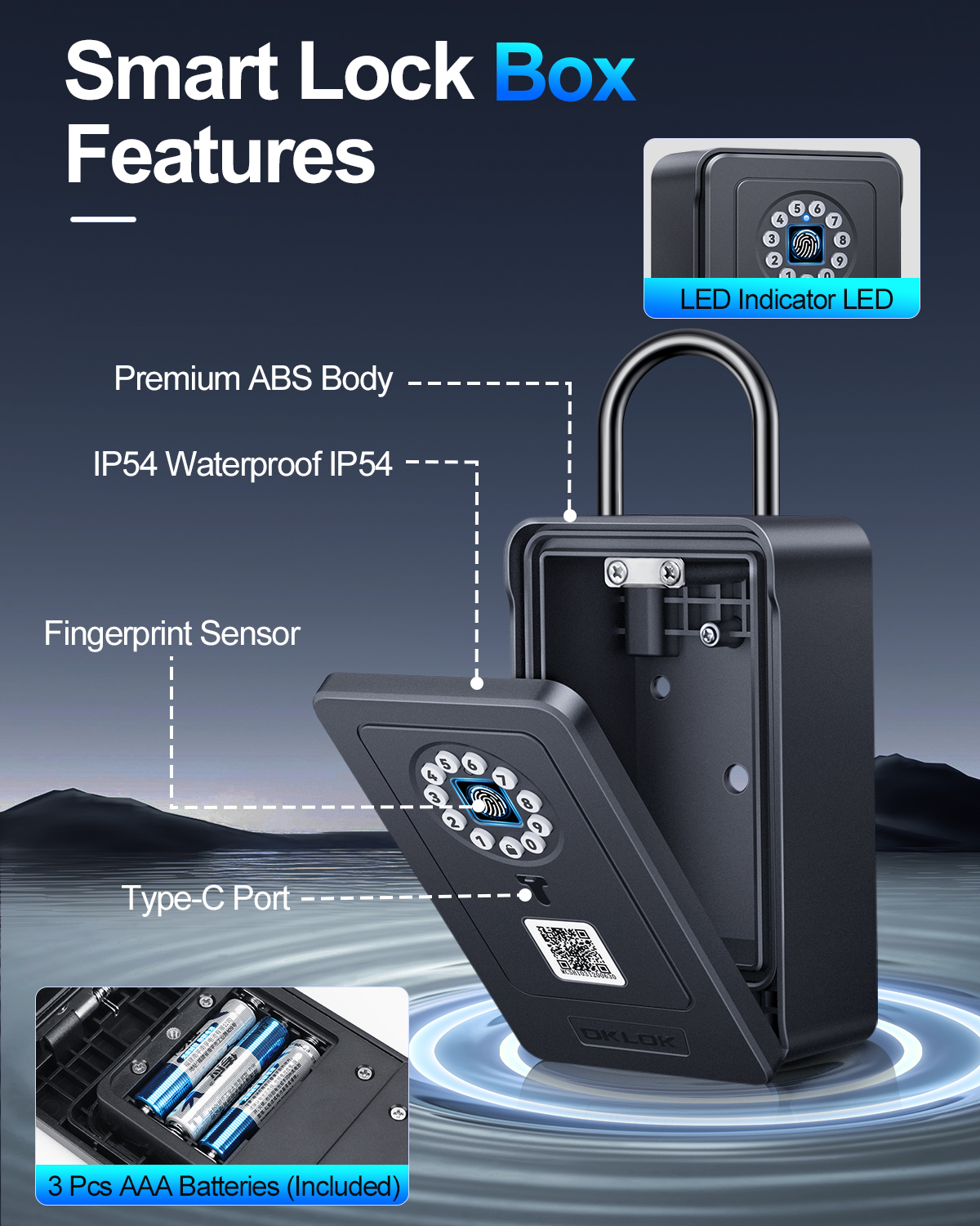 อาวาโปว์กล่องกุญแจรหัสผ่านบลูท - Lockbox Key Secure บทวิจารณ์และราคา