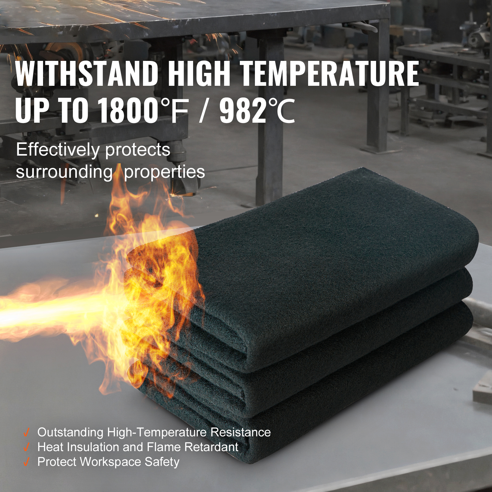 SucceBuy ผ้าห่มเชื่อมสักหลาดคา - Fire Blanket Kitchen บทวิจารณ์และราคา