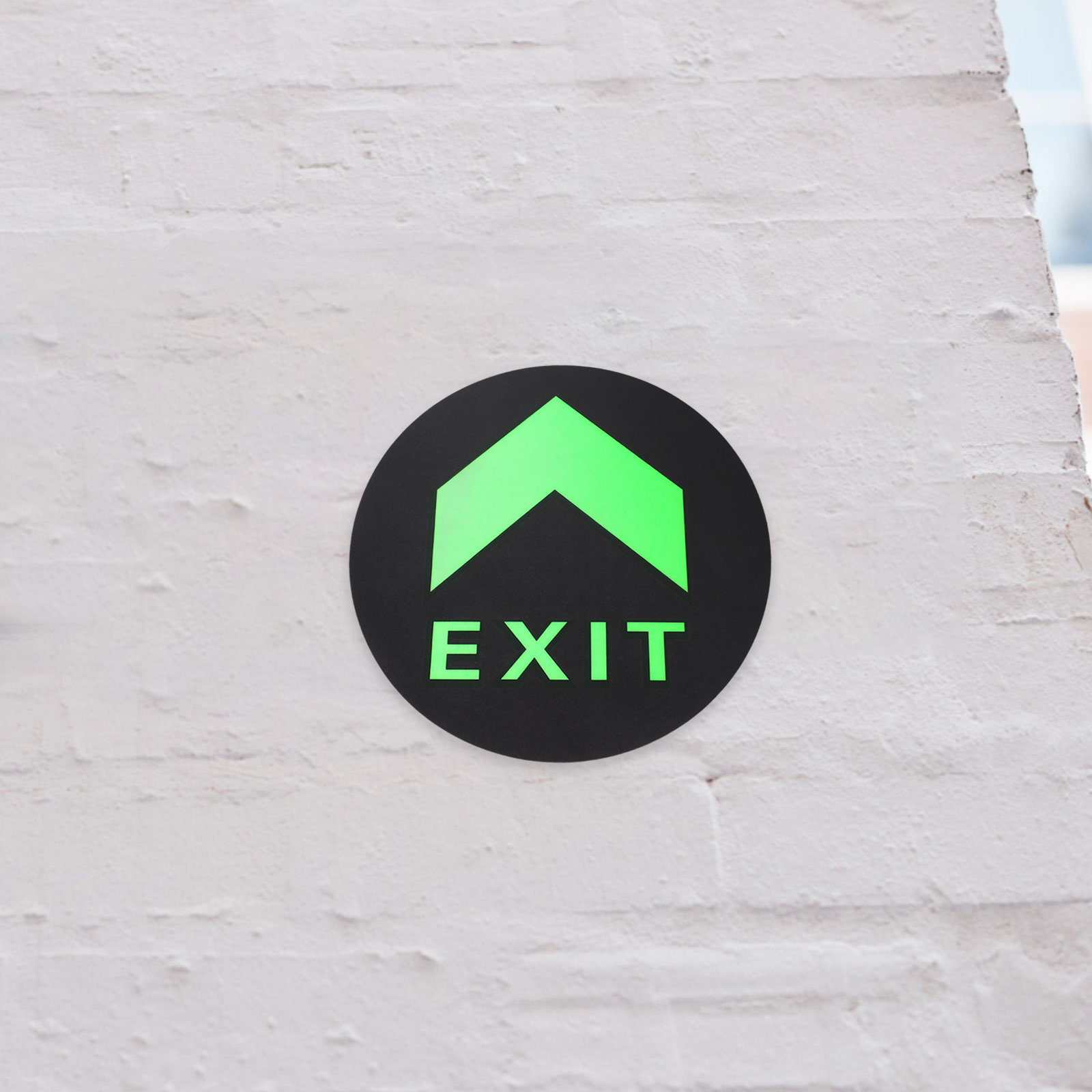 สติกเกอร์สัญลักษณ์ทางออกเรืองแ - Emergency Exit Sign บทวิจารณ์และราคา
