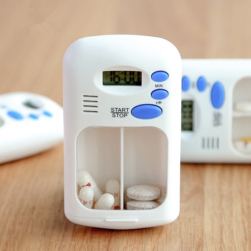 Mini แบบพกพา Pill Reminder ยาน - Medicine Cabinet Lock บทวิจารณ์และราคา
