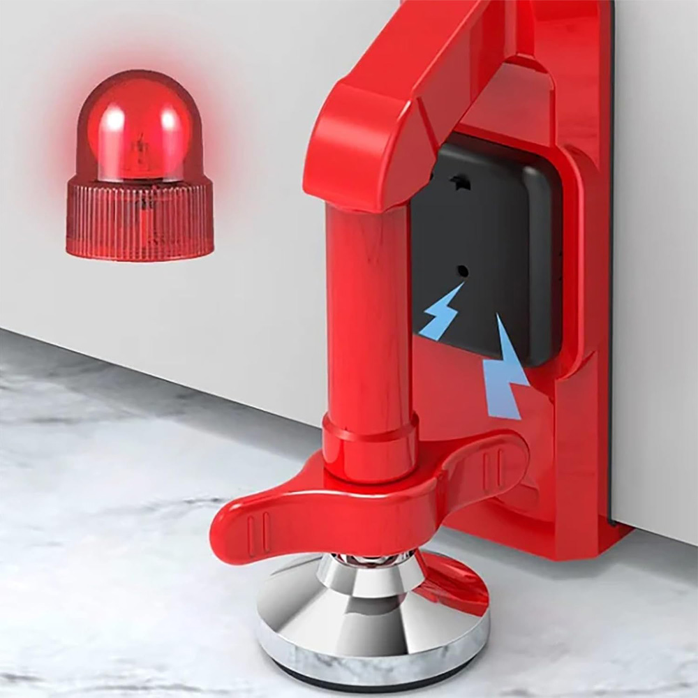 แบตเตอรี่ขับเคลื่อนนาฬิกาปลุกป - Door Stop Alarm บทวิจารณ์และราคา