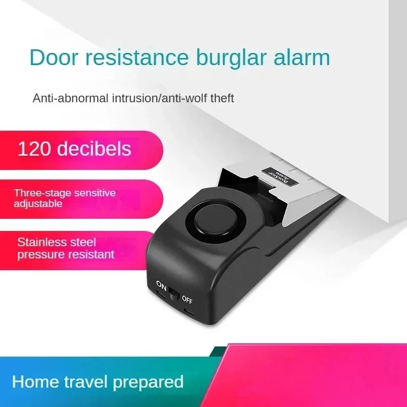อุปกรณ์เตือนภัยแบบพกพาสำหรับปร - Door Stop Alarm บทวิจารณ์และราคา