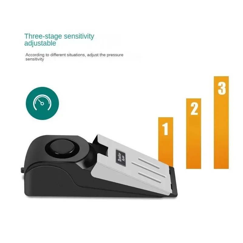 อุปกรณ์เตือนภัยแบบพกพาสำหรับปร - Door Stop Alarm บทวิจารณ์และราคา