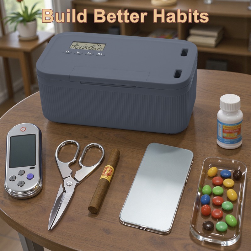 กล่องล็อคพร้อมตัวตั้งเวลา ตู้ล - Medicine Cabinet Lock บทวิจารณ์และราคา