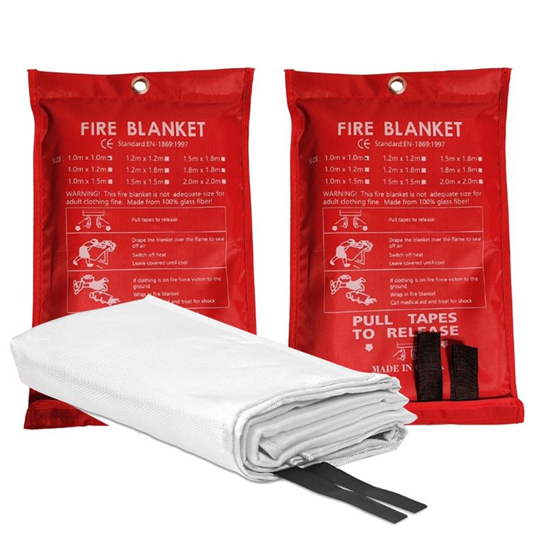 โปรโมชั่นวันนี้ ผ้าห่มกันไฟฉุก - Fire Blanket Kitchen บทวิจารณ์และราคา