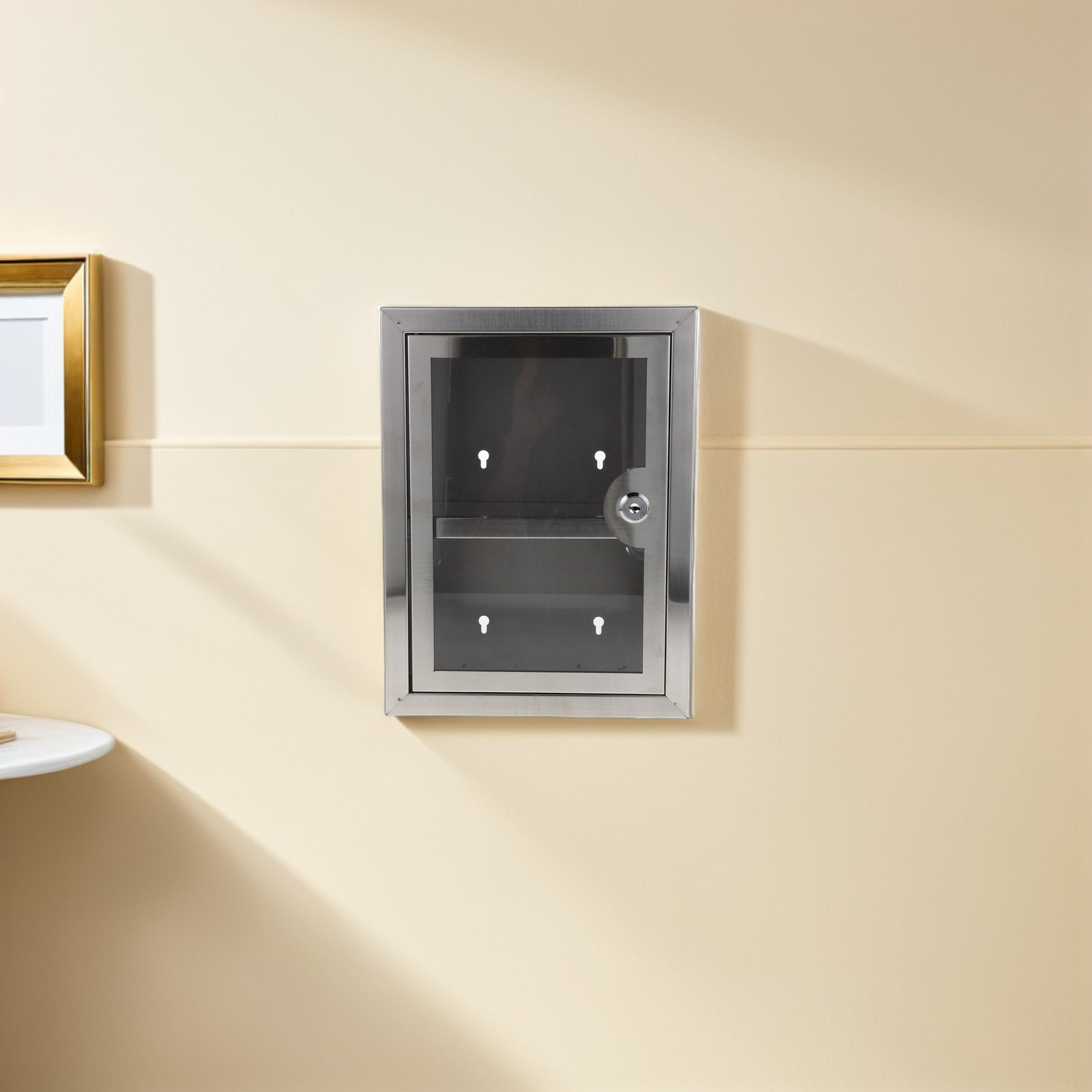ตู้เก็บยาแบบล็อคได้ ตู้ติดผนัง - Medicine Cabinet Lock บทวิจารณ์และราคา