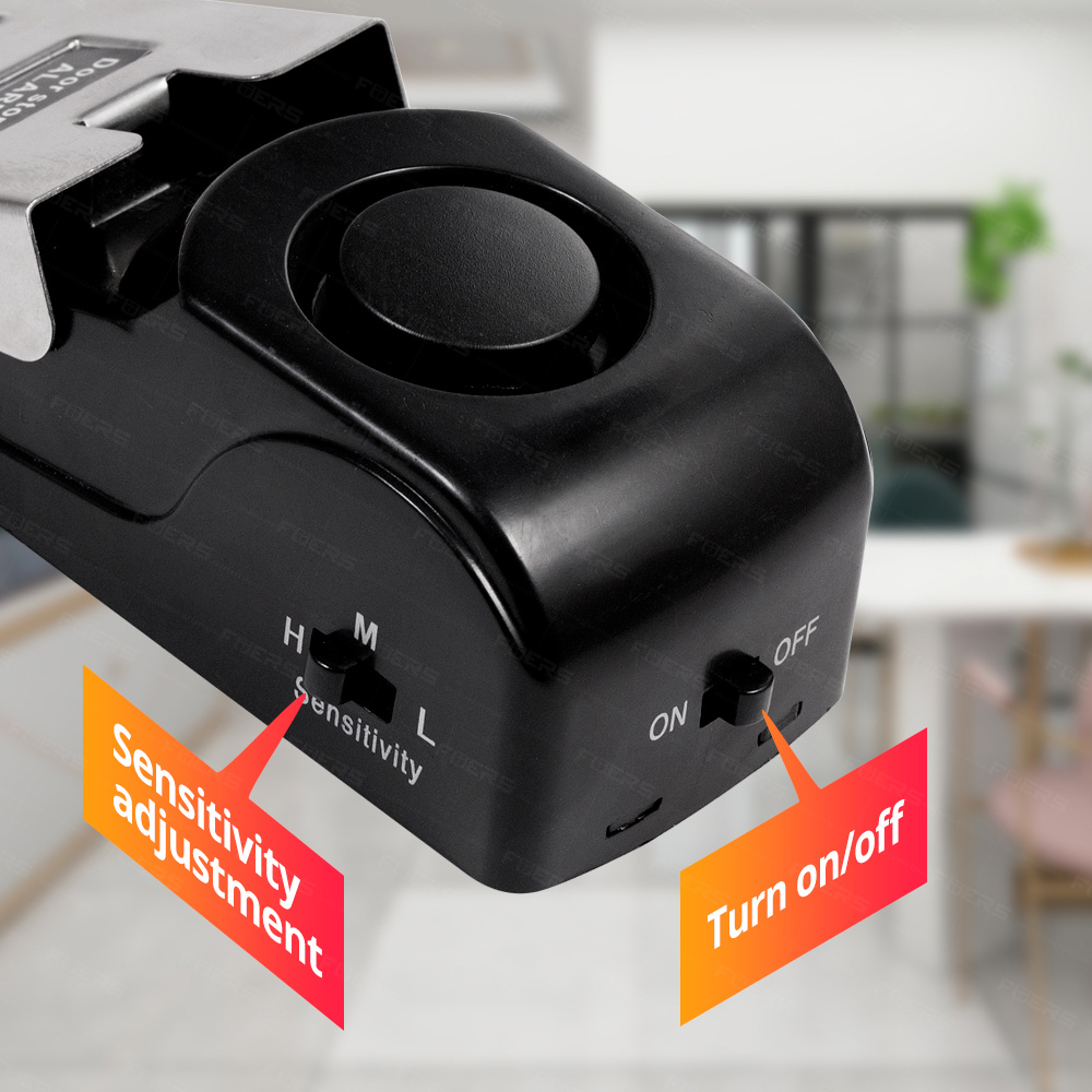 ระบบเตือนภัยกันขโมยประตู FUERS - Door Stop Alarm บทวิจารณ์และราคา