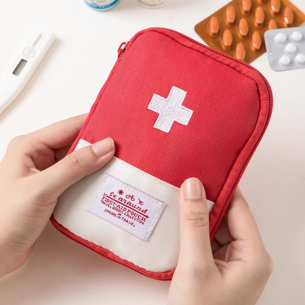 ชุดปฐมพยาบาลแบบพกพาการเดินทางก - First Aid Bag Kit บทวิจารณ์และราคา