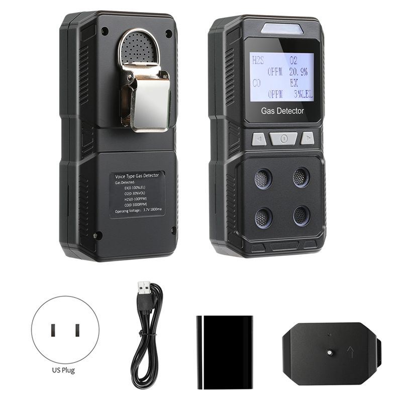 AC88-เครื่องตรวจจับก๊าซ 4 ชนิด - Co Detector Plug บทวิจารณ์และราคา