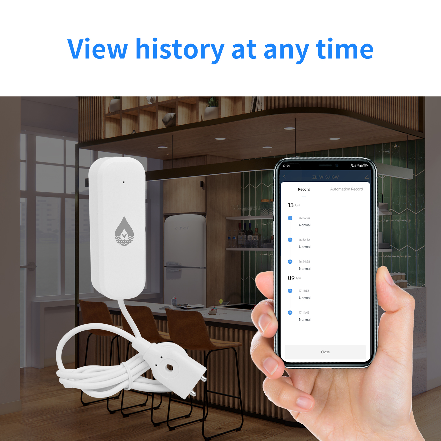 YFK WiFi/Zigbee เซ็นเซอร์แจ้งเ - Water Alarm Sensor บทวิจารณ์และราคา