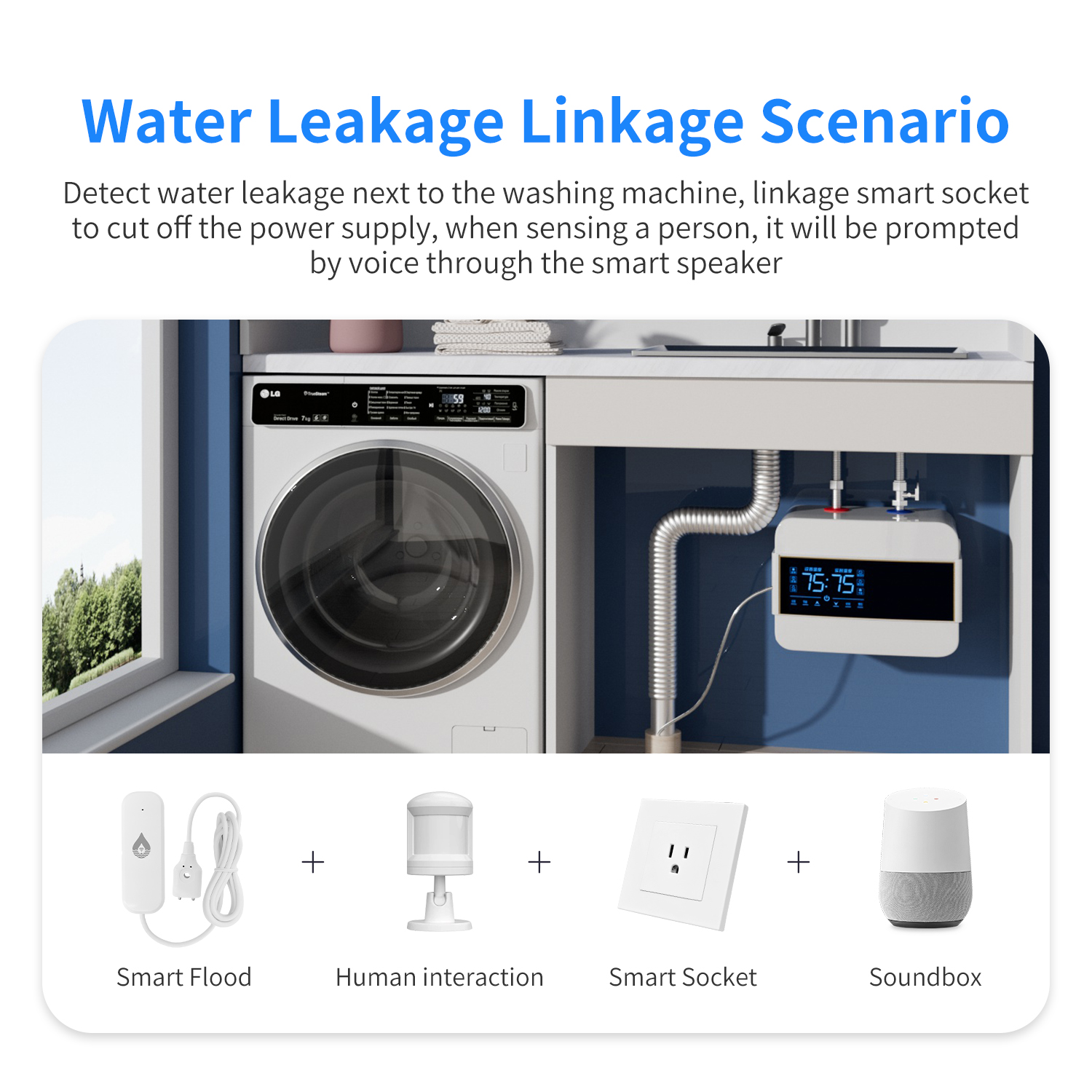YFK WiFi/Zigbee เซ็นเซอร์แจ้งเ - Water Alarm Sensor บทวิจารณ์และราคา
