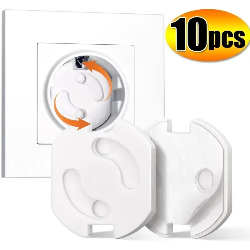 1/10pcs ปลั๊กไฟฟ้าป้องกันเด็กท - Outlet Cover Baby บทวิจารณ์และราคา