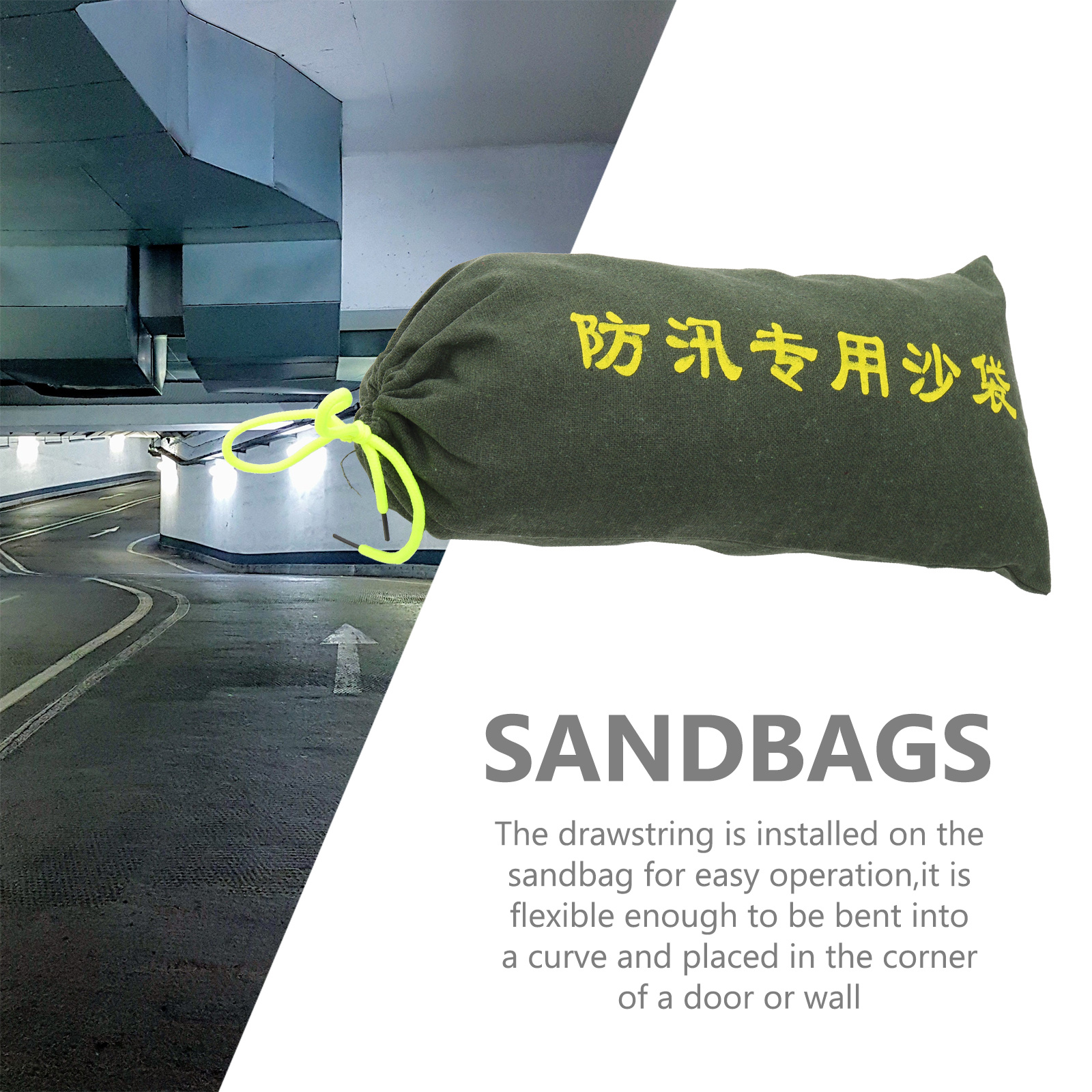 กระสอบทรายเปล่า 3 ชิ้น สำหรับก - Flood Barrier Bag บทวิจารณ์และราคา