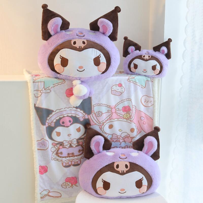 หมอนผ้าห่มคู่รัก คุโรมิ ซานริโ - Fire Blanket Kitchen บทวิจารณ์และราคา