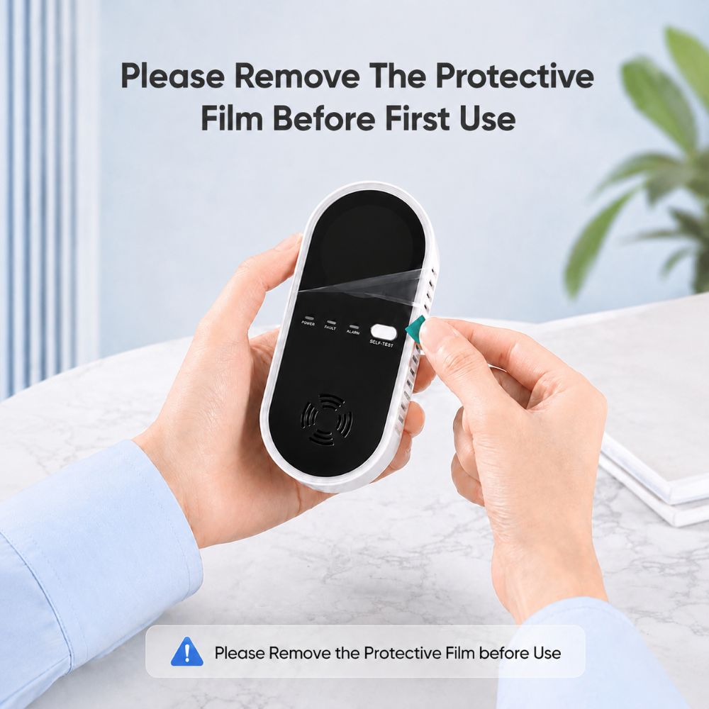 เครื่องตรวจจับก๊าซคาร์บอนมอนอก - Co Detector Plug บทวิจารณ์และราคา