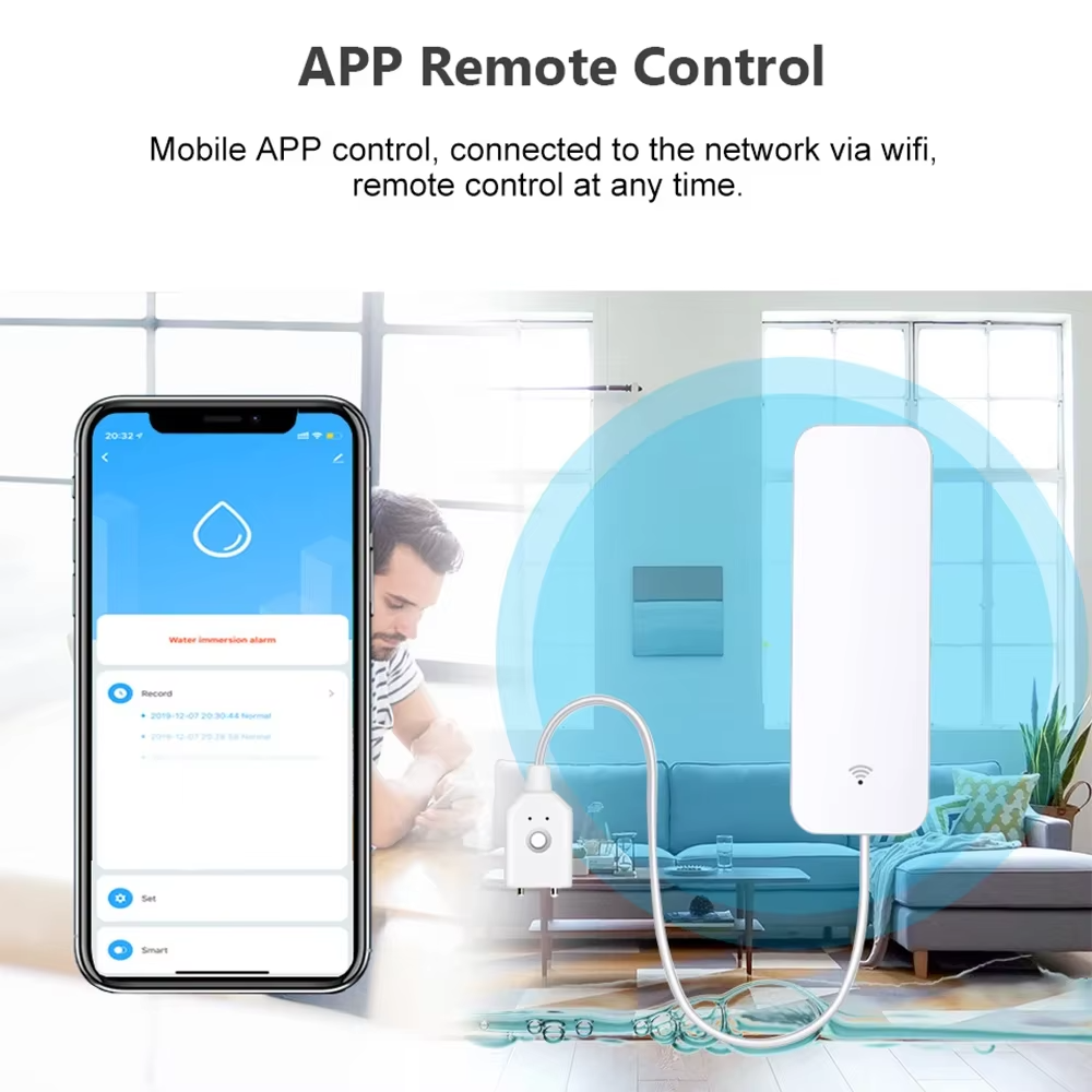เซ็นเซอร์ตรวจจับน้ำรั่วซึม Zig - Water Alarm Sensor บทวิจารณ์และราคา