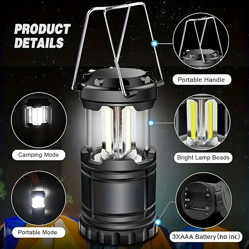 ไฟ LED สำหรับตั้งแคมป์แบบพกพา  - Power Outage Light บทวิจารณ์และราคา