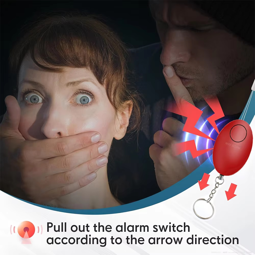 สัญญาณกันขโมยราคาประหยัด 110dB - Personal Alarm Keychain บทวิจารณ์และราคา