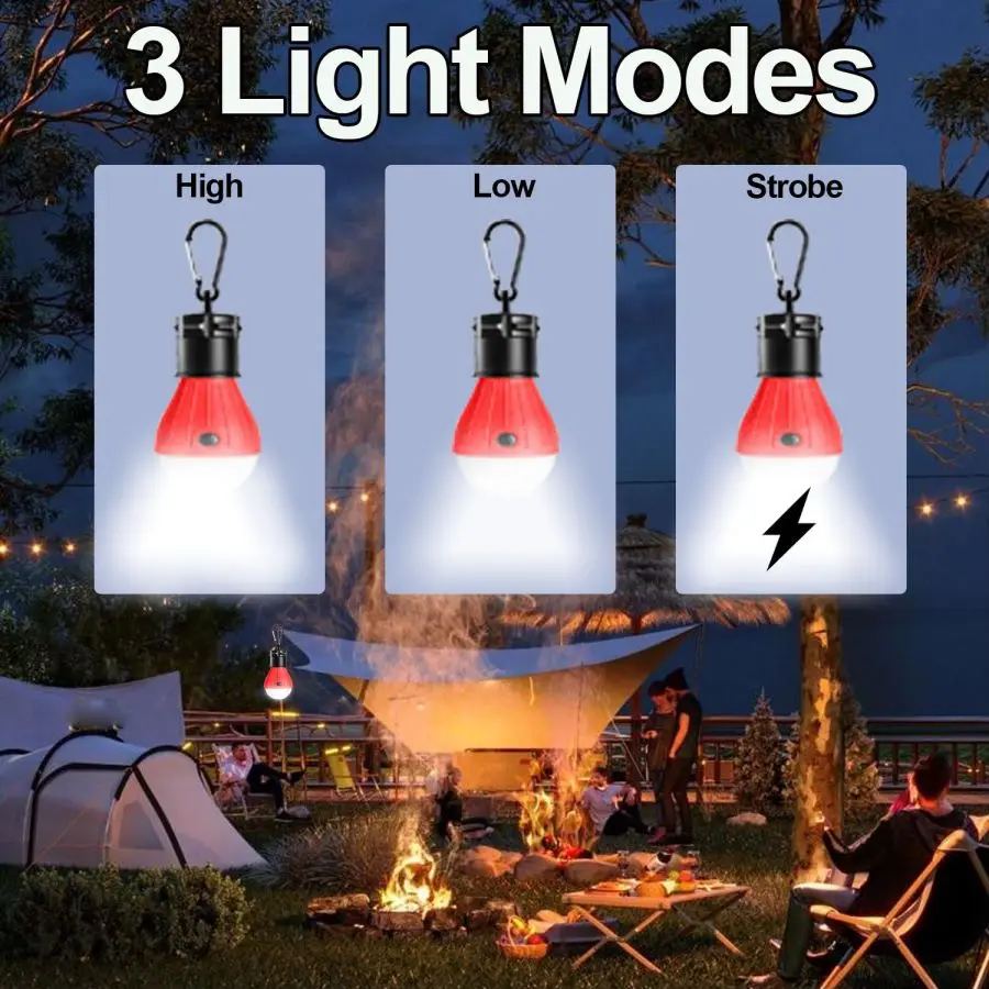LED Camping ไฟเต็นท์โคมไฟฉุกเฉ - Power Outage Light บทวิจารณ์และราคา
