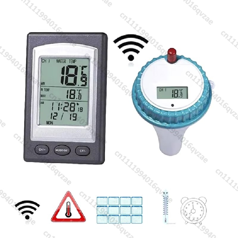เครื่องวัดอุณหภูมิสระว่ายน้ำไร - Pool Alarm Float บทวิจารณ์และราคา