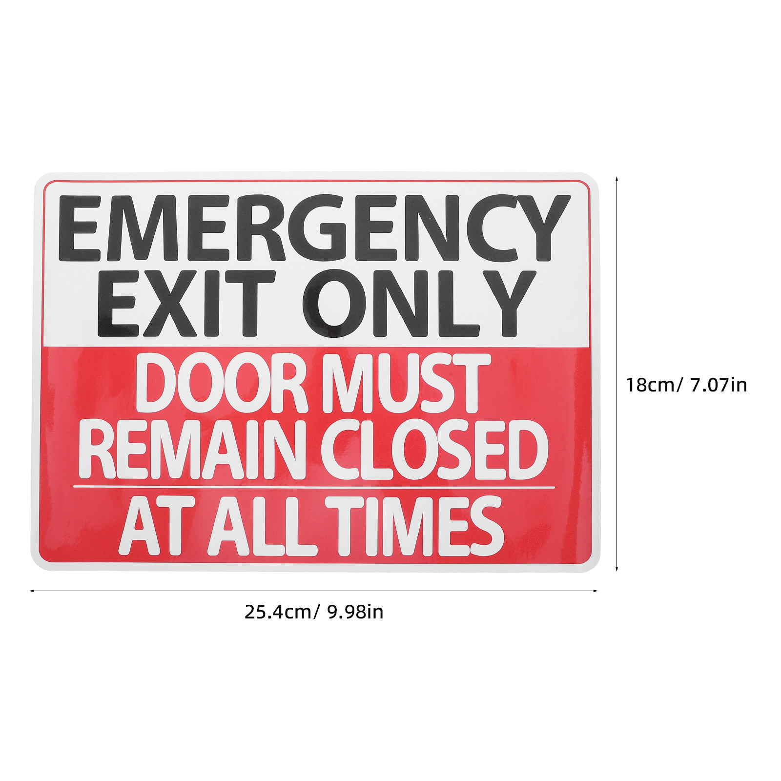 สติกเกอร์ป้ายทางออกฉุกเฉิน 6 แ - Emergency Exit Sign บทวิจารณ์และราคา