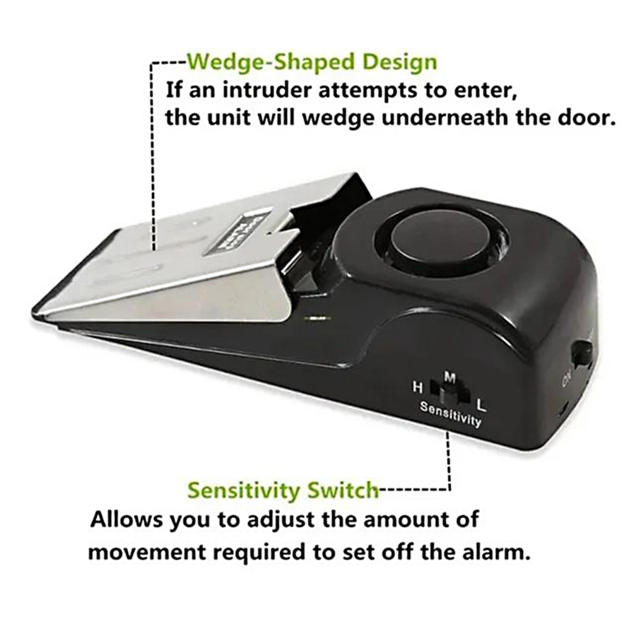 ประตูหยุดนาฬิกาปลุก,ประตู 120D - Door Stop Alarm บทวิจารณ์และราคา